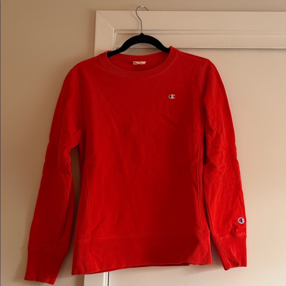 Champion Vibrant Red Crewneck